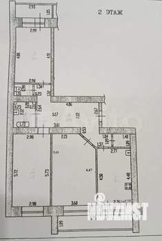 3-к квартира, вторичка, 86м2, 2/11 этаж