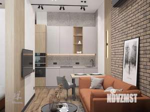 Студия квартира, вторичка, 24м2, 2/3 этаж