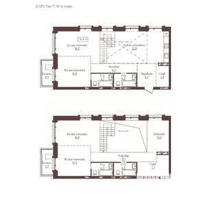 5-к квартира, вторичка, 161м2, 17/23 этаж