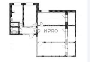 4-к квартира, вторичка, 71м2, 9/9 этаж