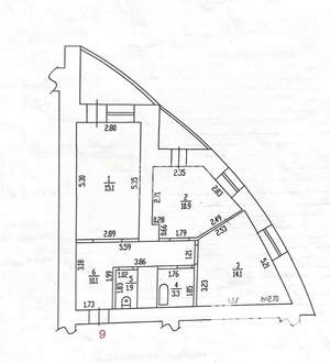 2-к квартира, вторичка, 55м2, 3/16 этаж