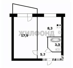 1-к квартира, вторичка, 35м2, 2/10 этаж