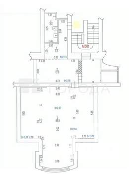3-к квартира, вторичка, 81м2, 6/6 этаж