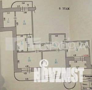 3-к квартира, вторичка, 96м2, 3/10 этаж