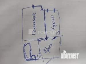 1-к квартира, вторичка, 37м2, 3/5 этаж