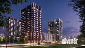 2-к квартира, строящийся дом, 60м2, 11/16 этаж