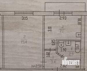 1-к квартира, вторичка, 29м2, 7/9 этаж
