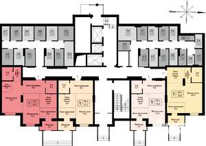 1-к квартира, вторичка, 68м2, 1/25 этаж