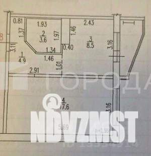 1-к квартира, вторичка, 35м2, 5/10 этаж