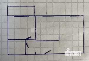 2-к квартира, вторичка, 45м2, 4/5 этаж