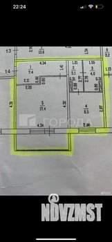 1-к квартира, вторичка, 40м2, 4/10 этаж