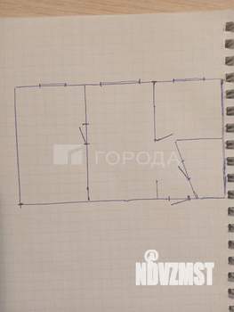 2-к квартира, вторичка, 44м2, 1/4 этаж