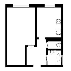 1-к квартира, вторичка, 36м2, 12/17 этаж