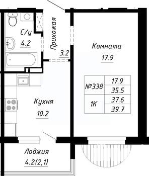 Фото квартиры на продажу (1)
