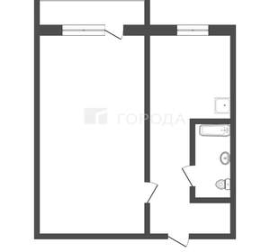 1-к квартира, вторичка, 32м2, 4/4 этаж