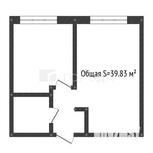 2-к квартира, вторичка, 40м2, 2/9 этаж