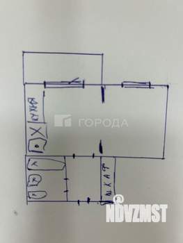 Студия квартира, вторичка, 30м2, 5/16 этаж
