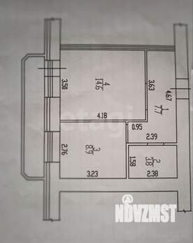 Студия квартира, вторичка, 35м2, 8/15 этаж