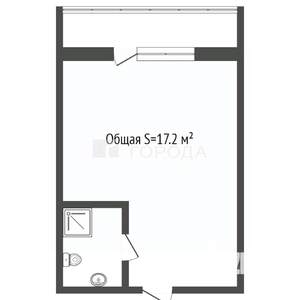 Студия квартира, вторичка, 17м2, 3/10 этаж