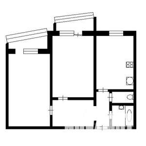 3-к квартира, вторичка, 65м2, 4/9 этаж