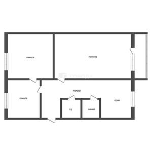 3-к квартира, вторичка, 63м2, 3/5 этаж