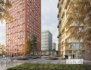 2-к квартира, строящийся дом, 54м2, 10/24 этаж