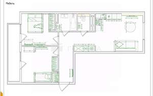 3-к квартира, вторичка, 65м2, 3/21 этаж