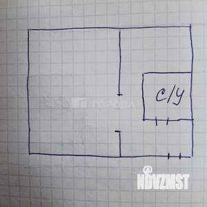 1-к квартира, вторичка, 33м2, 5/5 этаж