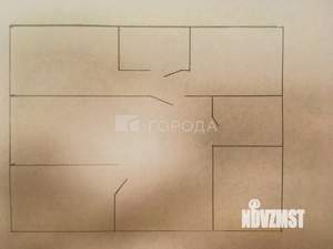 4-к квартира, вторичка, 68м2, 2/9 этаж