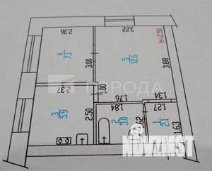 2-к квартира, вторичка, 31м2, 4/5 этаж