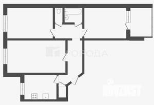 3-к квартира, вторичка, 69м2, 7/9 этаж