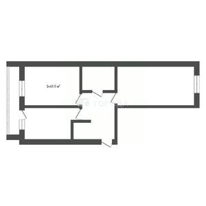2-к квартира, вторичка, 70м2, 12/16 этаж