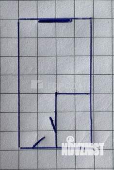 1-к квартира, вторичка, 17м2, 4/5 этаж