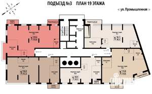 1-к квартира, вторичка, 133м2, 19/23 этаж