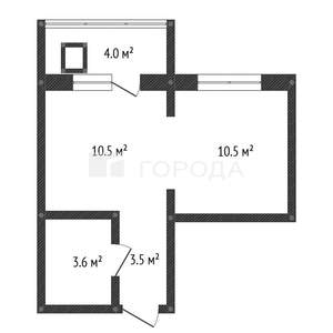 Студия квартира, вторичка, 32м2, 7/10 этаж