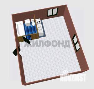 Студия квартира, вторичка, 15м2, 5/5 этаж