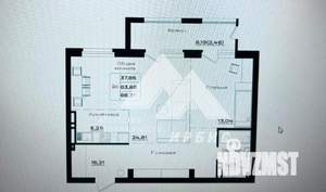 2-к квартира, вторичка, 66м2, 18/18 этаж