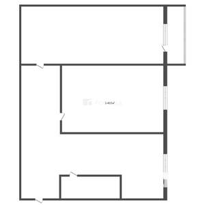 2-к квартира, вторичка, 44м2, 5/5 этаж