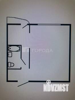 1-к квартира, вторичка, 37м2, 3/17 этаж