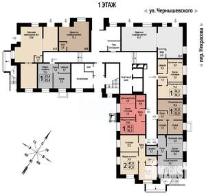 1-к квартира, вторичка, 36м2, 1/10 этаж