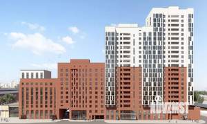 3-к квартира, строящийся дом, 66м2, 10/18 этаж
