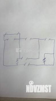 2-к квартира, вторичка, 43м2, 7/9 этаж