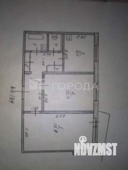 2-к квартира, вторичка, 50м2, 8/9 этаж