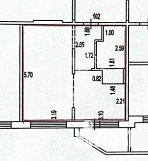 1-к квартира, вторичка, 35м2, 16/16 этаж