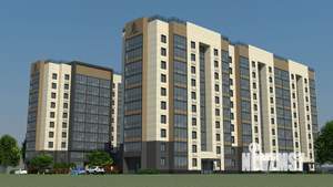 2-к квартира, строящийся дом, 54м2, 9/10 этаж