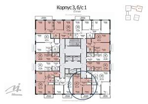 2-к квартира, вторичка, 40м2, 15/24 этаж