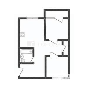 2-к квартира, вторичка, 47м2, 5/5 этаж