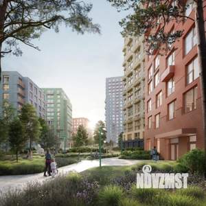 2-к квартира, строящийся дом, 54м2, 16/19 этаж