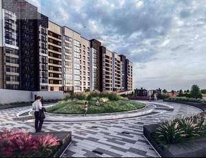 1-к квартира, строящийся дом, 37м2, 9/10 этаж