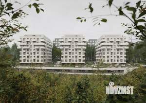 2-к квартира, строящийся дом, 45м2, 6/9 этаж